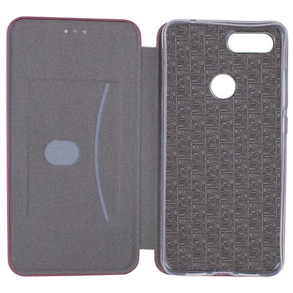 Кожаный чехол-книжка Classy для Xiaomi Mi 8 Lite / Mi 8 Youth (Mi 8X) Maroon 777-06090 фото