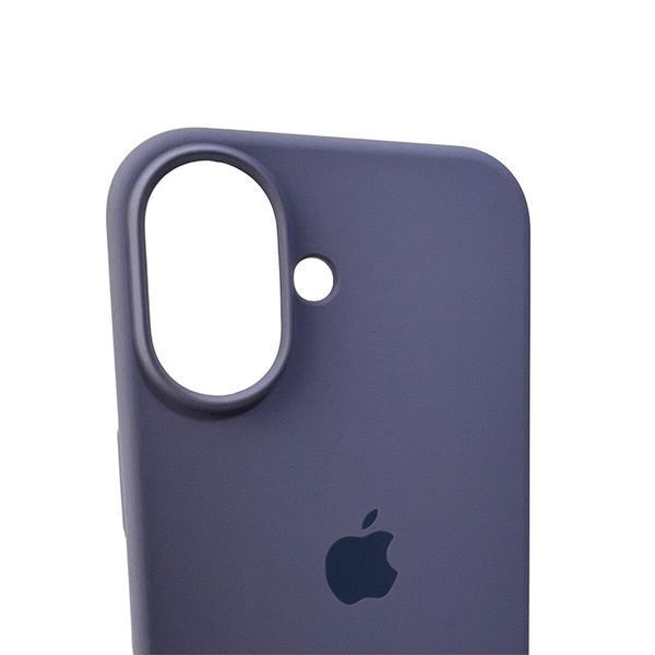 Силиконовый чехол для iPhone 16 Lavender Grey 666-01170 фото
