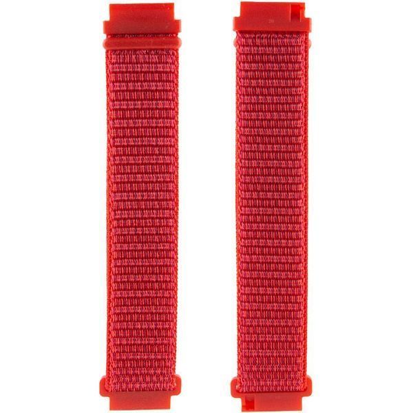 Ремешок Nylon для Smart Watch 20mm Червоний / Red 212-01477 фото