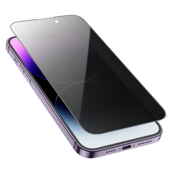 Захисне скло Анти-шпигун Hoco Guardian shield для iPhone 15 Pro 204-00111 фото