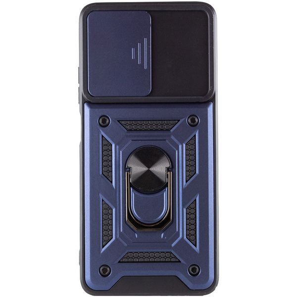 Ударостійкий чохол Camshield Serge Ring для Xiaomi Redmi Note 11 (Global) / Note 11S Blue 777-04630 фото