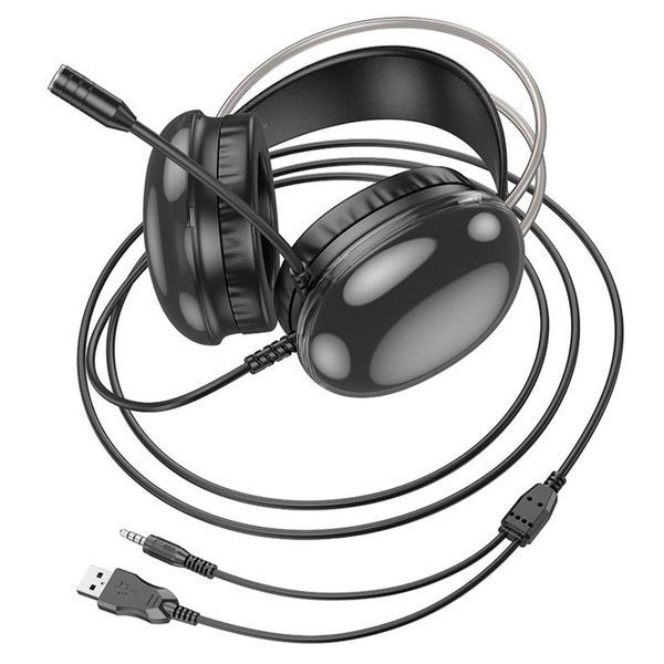 Навушники HOCO W109 Rich gaming headphones Black 656-00943 фото