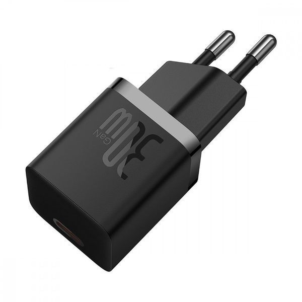СЗУ Baseus GaN5 Mini Fast Charger 30W ( Type-C ) + Кабель Type-C to Type-C 100W (1m) Blue P10110902313-00 фото