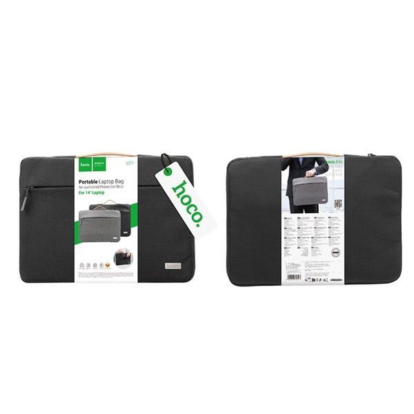 Сумка HOCO GT7 Extraordinary series laptop bag (14 inches) Mysterious Black 656-03398 фото