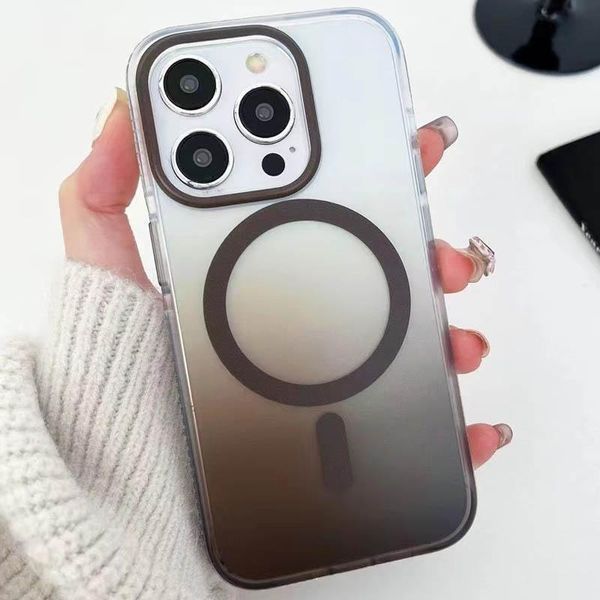 Чохол TPU+PC Phantom with MagSafe для Apple iPhone 16 Pro (6.3") Grey 555-02965 фото