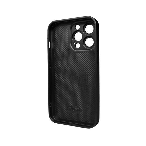 Чохол для смартфона AG Glass Matt Frame Color для iPhone 13 Pro Graphite Black 666-00585 фото