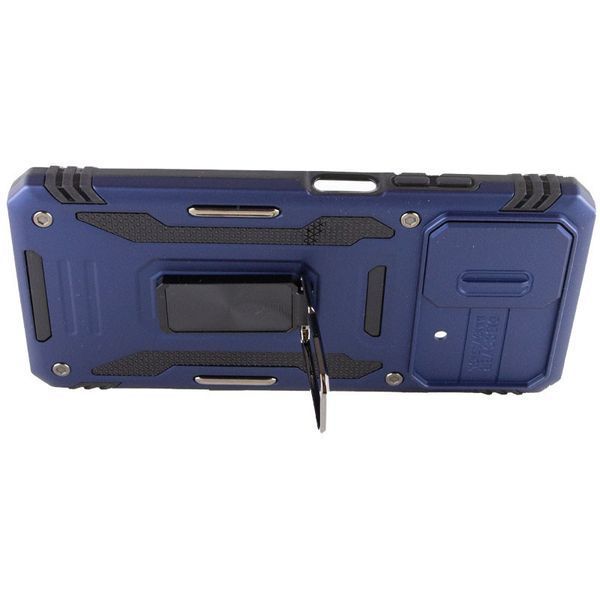 Ударостійкий чохол Camshield Army Ring для Xiaomi Poco X5 Pro 5G / Note 12 Pro 5G Navy Blue 777-05081 фото