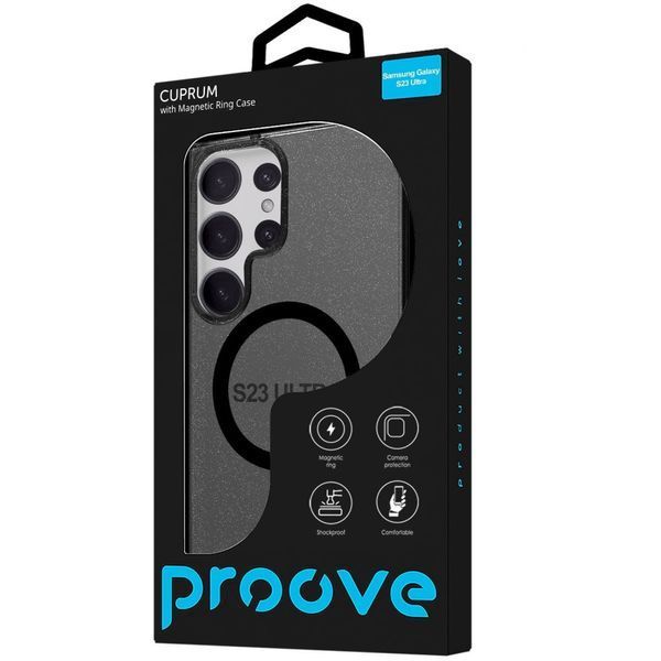 Чохол Proove Cuprum Case with Magnetic Ring Samsung Galaxy S23 Ultra White 656-04473 фото