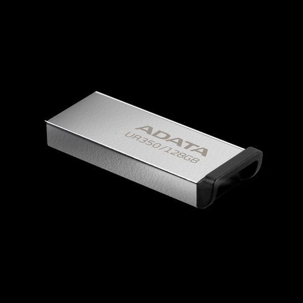 Флеш-накопитель ADATA USB 3.2 UR 350 128Gb Silver/Black UR350-128G-RSR/BK фото