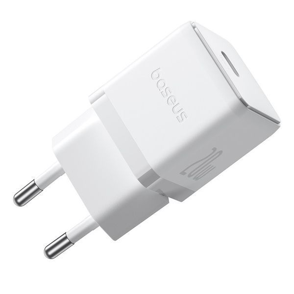 Мережевий зарядний пристрій Baseus Palm Fast Charger 1C 20W EU Moon White P10111602213-00 фото