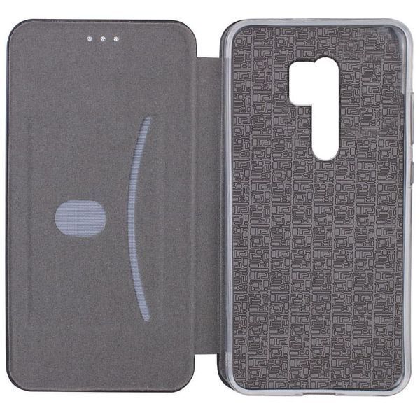 Кожаный чехол-книжка Classy для Xiaomi Redmi Note 8 Pro Navy Blue 777-06040 фото