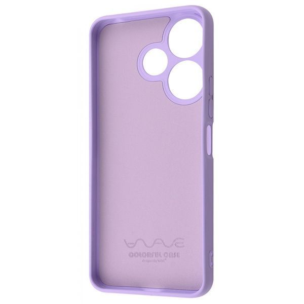 Чехол WAVE Colorful Case (TPU) для Xiaomi Redmi 13 4G/Poco M6 4G/Note 13R Black 656-06462 фото
