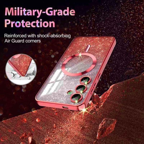 Чехол для смартфона Cosmic CD Shiny Magnetic для Samsung Galaxy S24 Plus Red 666-02165 фото