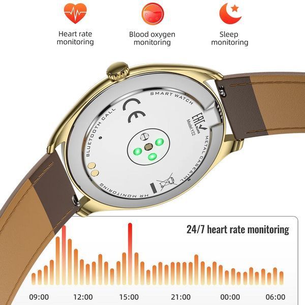 Смарт-часы HOCO Y22 AMOLED 36mm. 200 mAh. IP67 Silver 6942007628990 фото