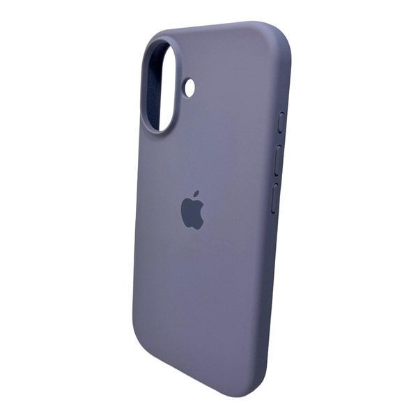 Силиконовый чехол для iPhone 16 Lavender Grey 666-01170 фото