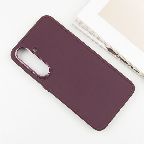 Чохол TPU Bonbon Metal Style для Samsung Galaxy S23 Plum 555-02815 фото