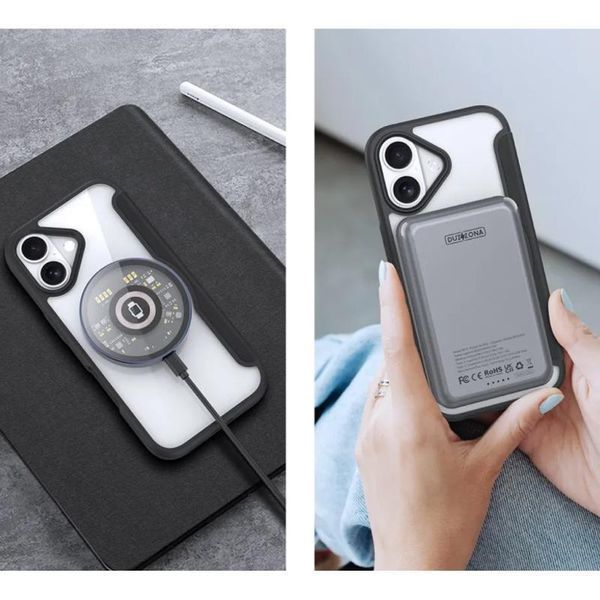 Чохол-книжка Dux Ducis Skin X Pro with MagSafe для Apple iPhone 17 (6.3") Black 777-08178 фото