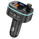 АЗП з FM-модулятором HOCO E62 Fast PD20W+QC3.0 car BT FM transmitter Black 6931474756299 фото 1