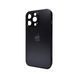 Чохол для смартфона AG Glass Matt Frame Color для iPhone 13 Pro Graphite Black 666-00585 фото 1