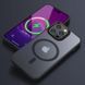 TPU+PC чохол Metal Buttons with MagSafe Colorful для Apple iPhone 14 Pro Max (6.7") Black 555-03115 фото 6