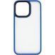 TPU+PC чехол Metal Buttons для Apple iPhone 13 Pro Max (6.7") Голубой 777-08323 фото 1