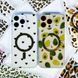 Чохол Transporent Case with Print Magnetic для iPhone Xr Leopard-gold 214-04530 фото 5