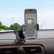 Тримач для мобільного HOCO H15 Fair push-type car holder(center console) Black 656-00492 фото 5