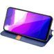Кожаный чехол-книжка GETMAN Cubic для Xiaomi Redmi Note 9s / Note 9 Pro / Note 9 Pro Max Синий 555-01970 фото 4