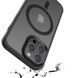 TPU+PC чохол Metal Buttons with MagSafe Colorful для Apple iPhone 14 Pro Max (6.7") Black 555-03115 фото 7