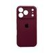 Силіконовий чохол з закритою камерою для iPhone 17 Pro Maroon 666-04265 фото 1