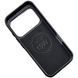 Кожаный чехол Rally with MagSafe для Apple iPhone 17 Pro Max (6.9") Black / Orange 777-08072 фото 3