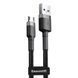 Кабель Baseus Cafule Micro USB 1.5A (2m) Gray/Black CAMKLF-CG1 фото