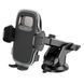 Тримач для мобільного HOCO H15 Fair push-type car holder(center console) Black 656-00492 фото 2