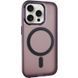 Чохол TPU+PC Lily with MagSafe для Apple iPhone 15 Pro Max (6.7") Dark Purple 214-03575 фото 1