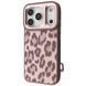 Чохол Kajsa Leopard Pattern with Magnetic Ring iPhone 17 Pro Max Desert titanium 656-08216 фото 1
