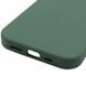 Силіконовий чохол Silk Full Camera Protective для Apple iPhone 16 Pro (6.3") Pine green 777-09578 фото 5