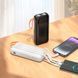 Внешний аккумулятор Hoco J151A Spirit dual lighting four-cable power bank (20000mAh) Black 656-05409 фото 5