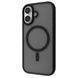 Чехол WAVE Matte Insane Case with Magnetic Ring для iPhone 17 Black 656-07906 фото 1