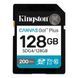 Карта пам'яті SDXC (UHS-1 U3) Kingston Canvas Go! Plus 128Gb class 10 A2 V30 (R200MB/s) SDG4/128GB фото 1