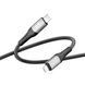 Кабель Ridea RC-US42 UltraStrong Type-C to Lightning 30 W 1.2m Чорний 209-00308 фото 6
