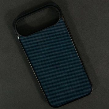 Чехол Gloss Elite Carbonique Magnetic для iPhone 17 Air Line Blue 208-06299 фото
