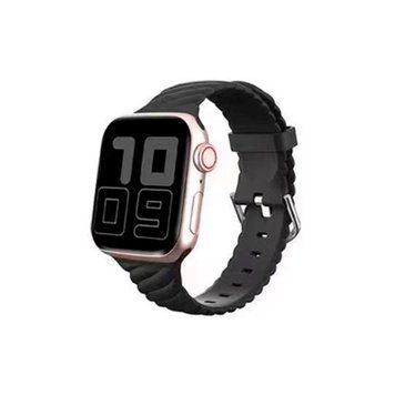 Ремінець для годинника Apple Watch Monochrome Twist 42/44/45/49mm Black 666-00679 фото