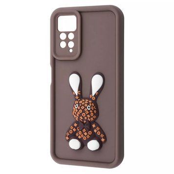 Чохол Pretty Things Case для Xiaomi Redmi Note 11 Pro/Redmi Note 12 Pro 4G Brown/Rabbit 777-02129 фото