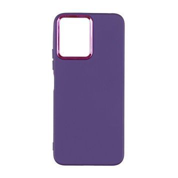Чехол Silicone Cover Metal frame для Xiaomi Redmi 12 Elderberry 208-03529 фото