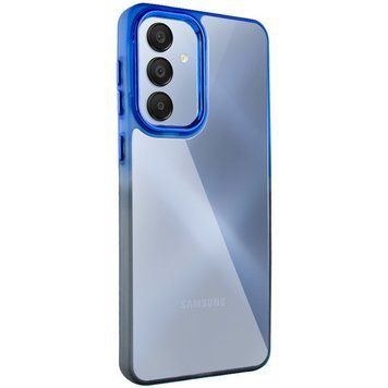 Чехол TPU+PC Fresh sip series для Samsung Galaxy A35 Черный / Синий 777-06598 фото