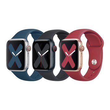 Ремешок для Apple Watch Band Silicone One-Piece Size-L 42/44/45/49 mm Grape 212-01962 фото