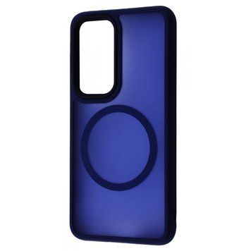 Чохол WAVE Matte Insane Case with Magnetic Ring для Samsung Galaxy S24/S25 Midnight blue 656-07749 фото