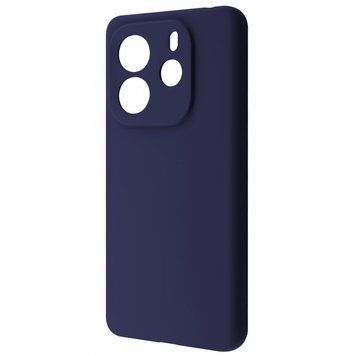 Чехол WAVE Full Silicone Cover для Xiaomi Redmi Note 14 4G (Global) 163.3mm Midnight blue 656-07649 фото