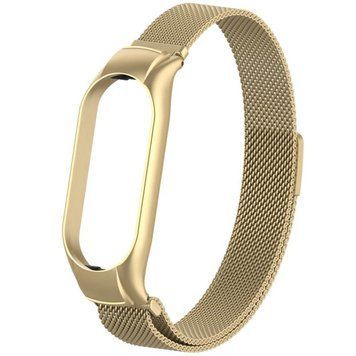 Ремешок Milanese Loop Design для Xiaomi Mi Band 8 / Band 9 (China) / 10 Vintage gold 212-01630 фото