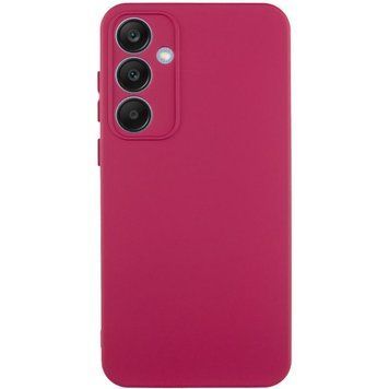 Чохол TPU GETMAN Liquid Silk Full Camera для Samsung Galaxy S24 FE Бордовий / Marsala ILSO-00000074064-1 фото